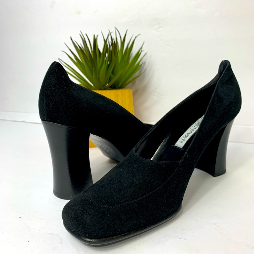 Emporio Armani Black Heels